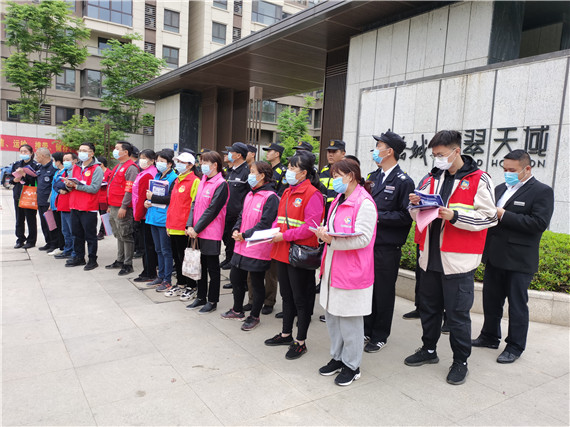 攝山村：學黨史、辦實事 小區(qū)反電詐宣傳不停歇