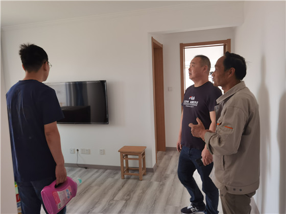 西花社區(qū)退役軍人服務站傳遞黨的問候