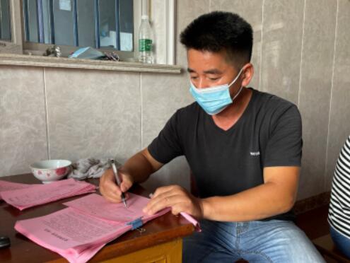 許高村：兩個(gè)人、兩條線、兩輛車 廣泛宣傳嚴(yán)密摸排