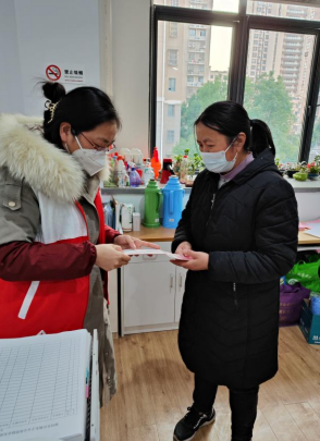 駱村社區(qū)：春節(jié)送溫暖 博愛送萬家